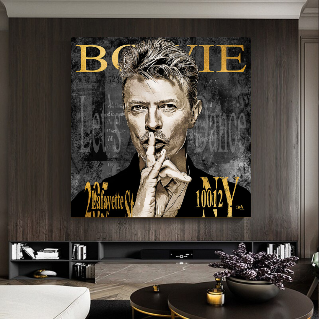 David Bowie Canvas Wall Art ‚Äì Exquisite Collection for Fans-ChandeliersDecor