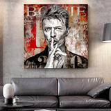 David Bowie Canvas Wall Art: Unique and Iconic Masterpieces-ChandeliersDecor