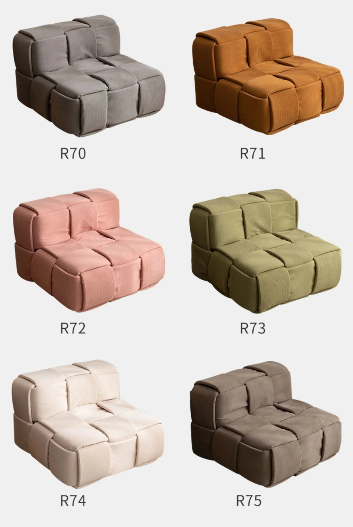 De La Sala Bottega Style Sofa Chair