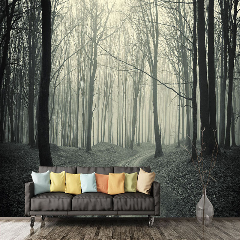 Deep Forest Wallpaper: Tranquil Nature Scenes for Your Walls-ChandeliersDecor