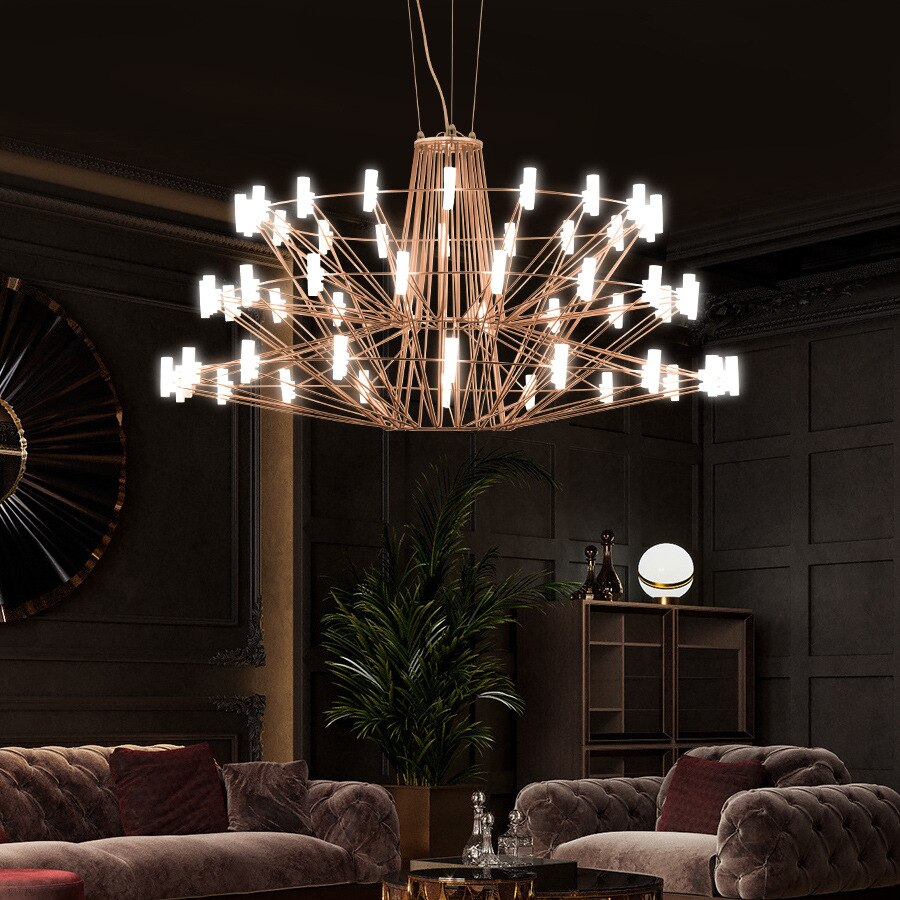 Designer Coppelia LED Chandelier - Exquisite Illumination-ChandeliersDecor