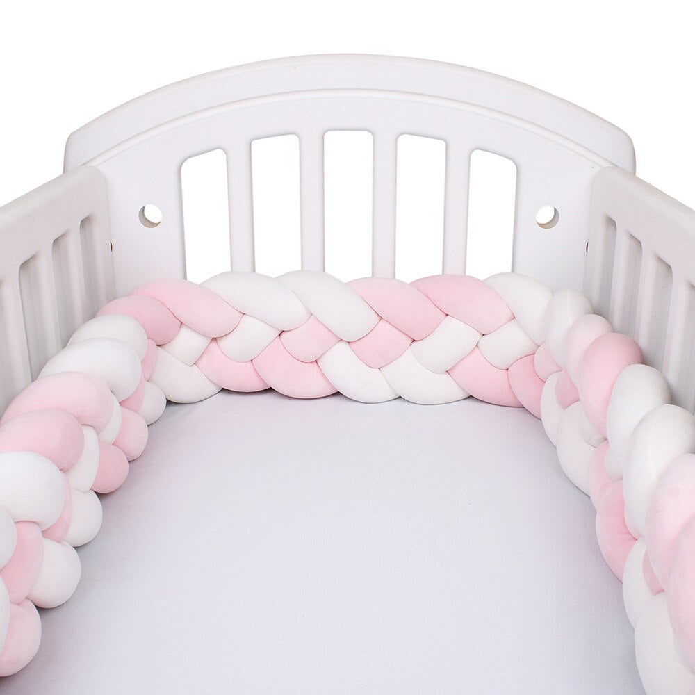 Designer Cot Bumper: Crib Bumper for Stylish Nurseries-ChandeliersDecor