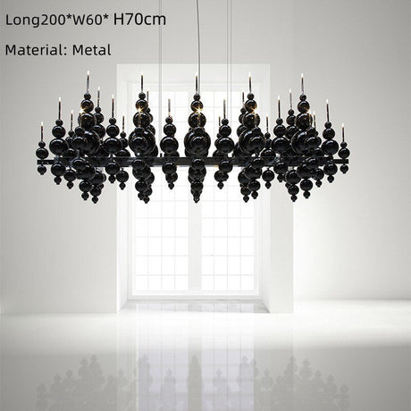 Designer Glass Balls Chandelier: Elegant Lighting Fixture-ChandeliersDecor