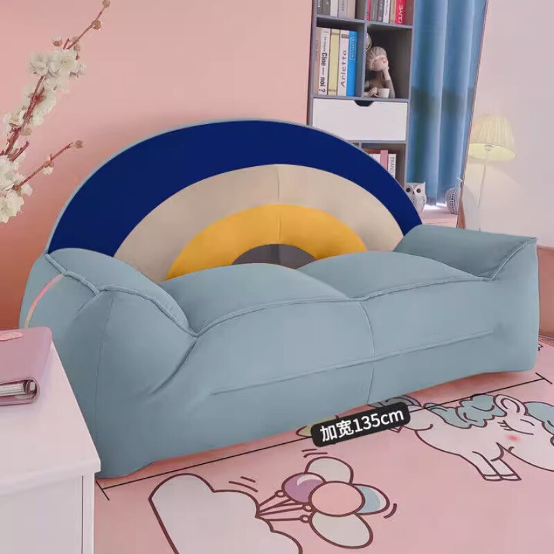 Designer Rainbow Bean Bag Recliner Chair Sofa-ChandeliersDecor