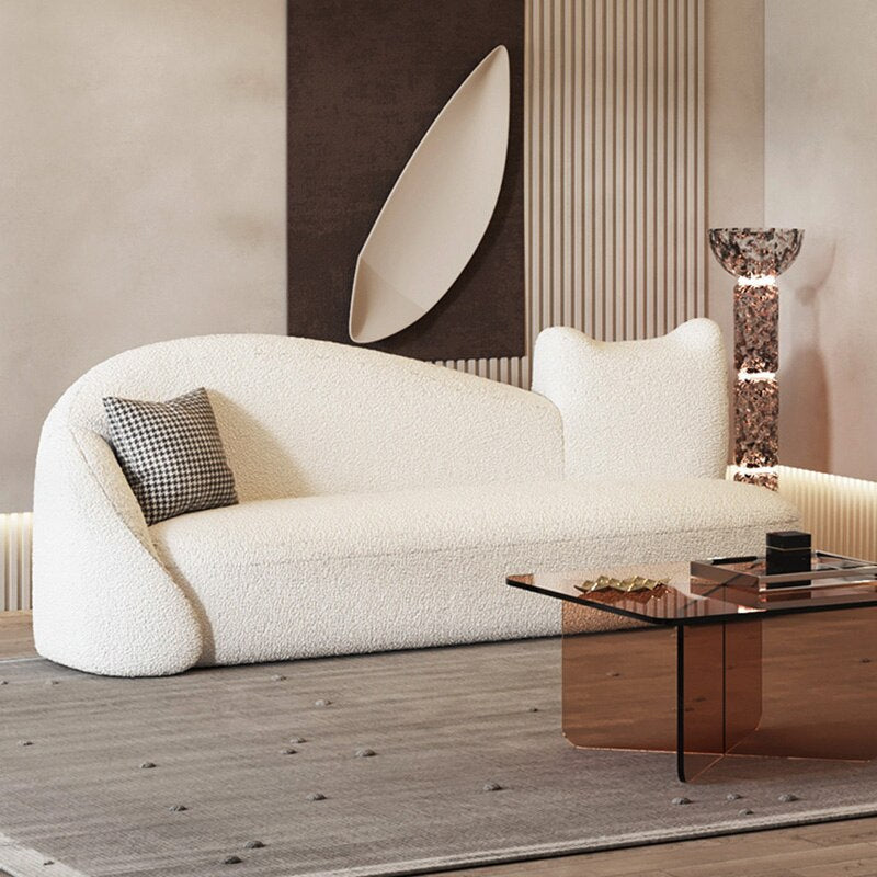 Designer Soggiorno White Sofa Set: Exclusive Design-ChandeliersDecor