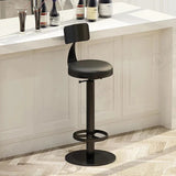 Designer Throne Gold Counter Chair Bar Stool-GraffitiWallArt