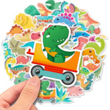 Dino Stickers Pack - Fun and Colorful Dinosaur Decals-ChandeliersDecor