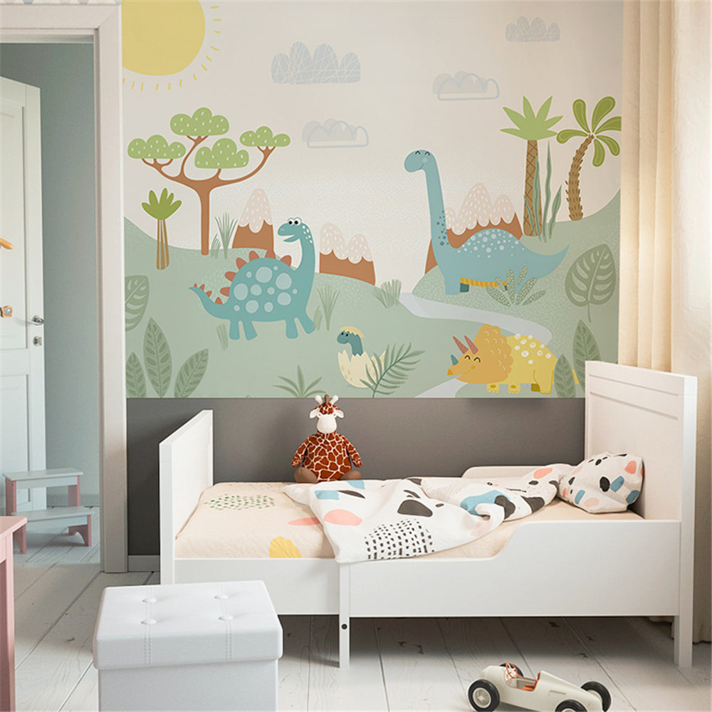 Dino Wallpaper: Bring Prehistoric Appeal to Your Space-ChandeliersDecor