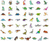 Dinosaur Stickers Pack - Fun and Colorful Stickers Set-ChandeliersDecor