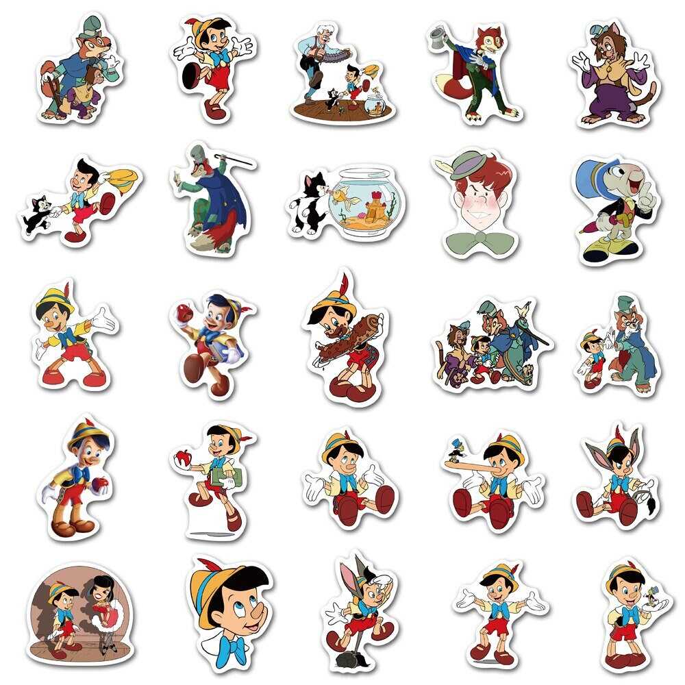 Disney Cartoon Movie Pinocchio Stickers Pack-ChandeliersDecor