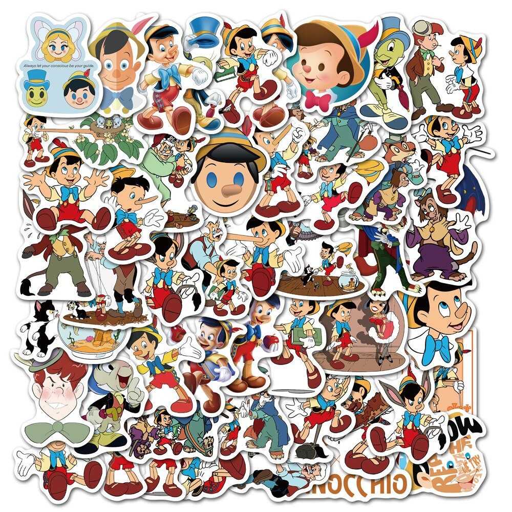 Disney Cartoon Movie Pinocchio Stickers Pack-ChandeliersDecor