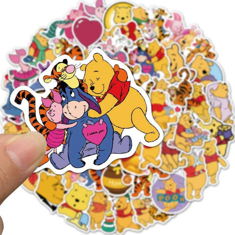 Disney Cartoon Winnie The Pooh Stickers Pack-ChandeliersDecor