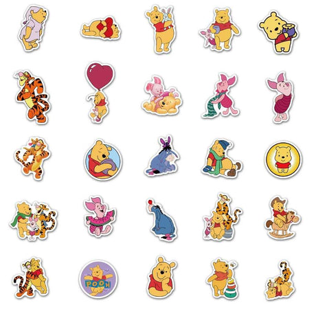 Disney Cartoon Winnie The Pooh Stickers Pack-ChandeliersDecor