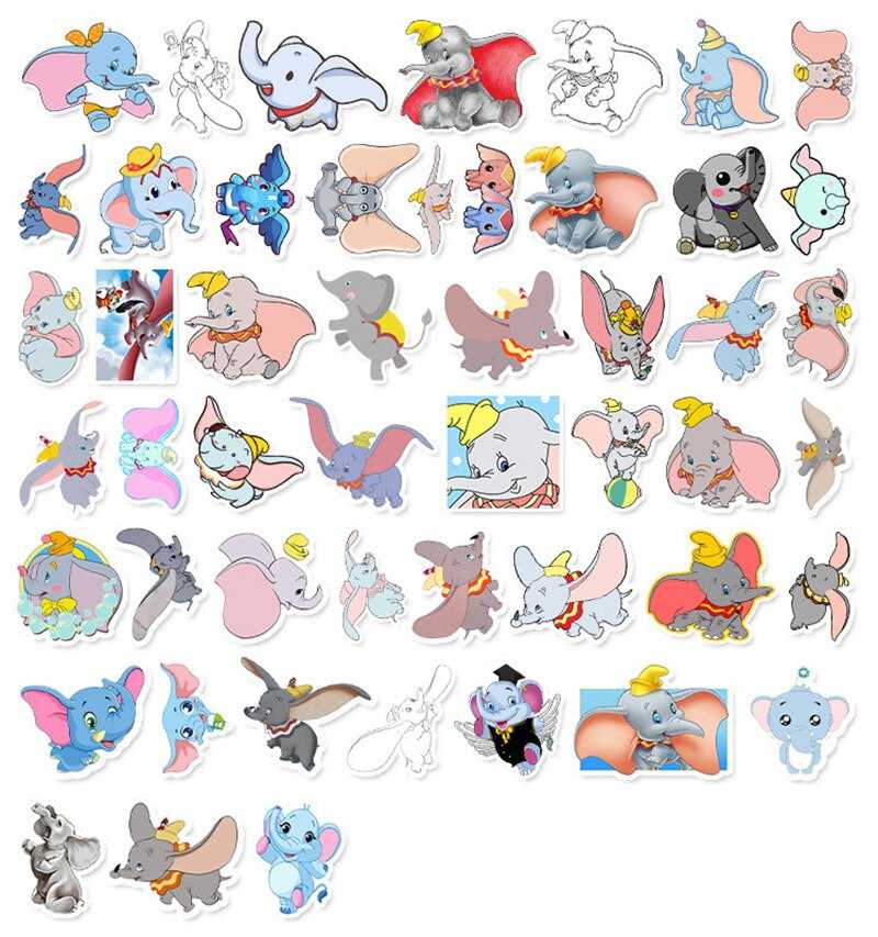 Disney Dumbo Stickers-ChandeliersDecor