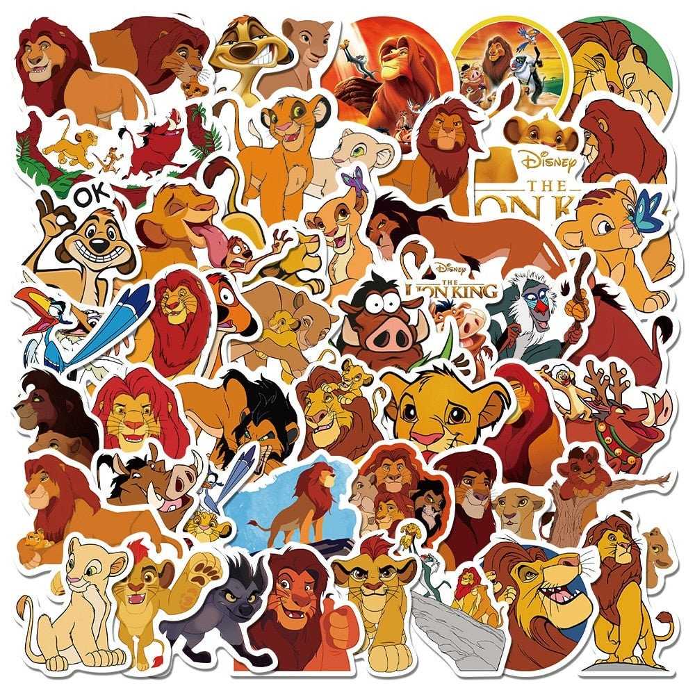 Disney Lion King Stickers Pack - Official Merchandise