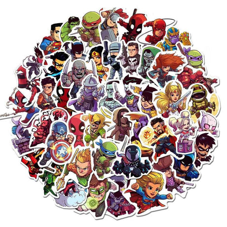 Disney Marvel Stickers Pack - Exclusive Collection-ChandeliersDecor