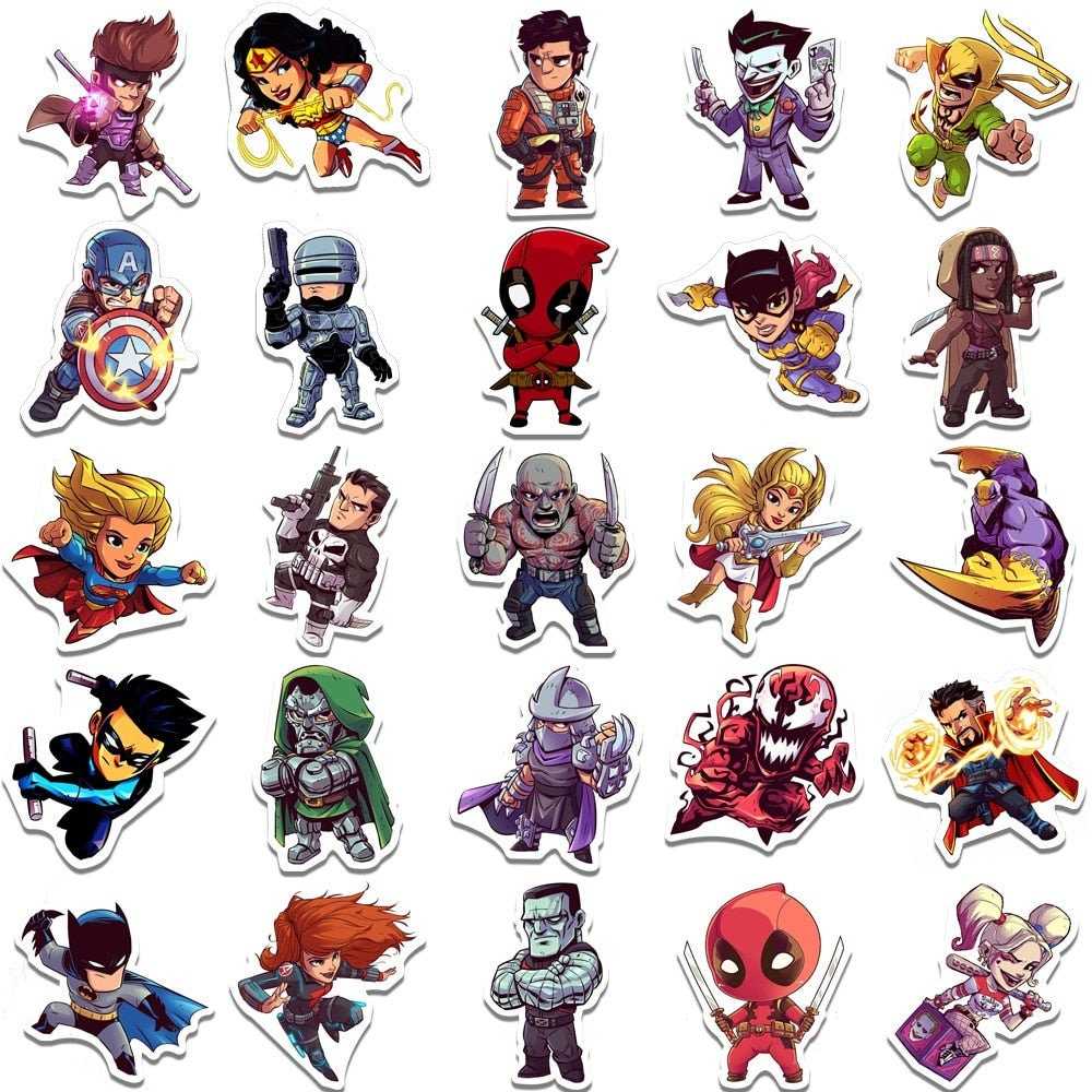 Disney Marvel Stickers Pack - Exclusive Collection-ChandeliersDecor