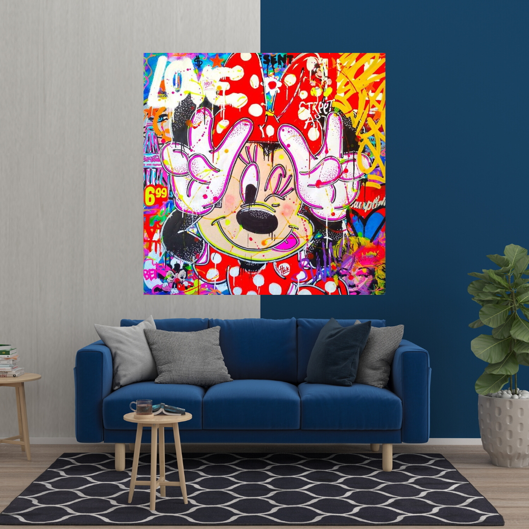 Disney Mickey Love Poster: Showcase Your Affection-ChandeliersDecor