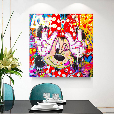 Disney Mickey Love Poster: Showcase Your Affection-ChandeliersDecor