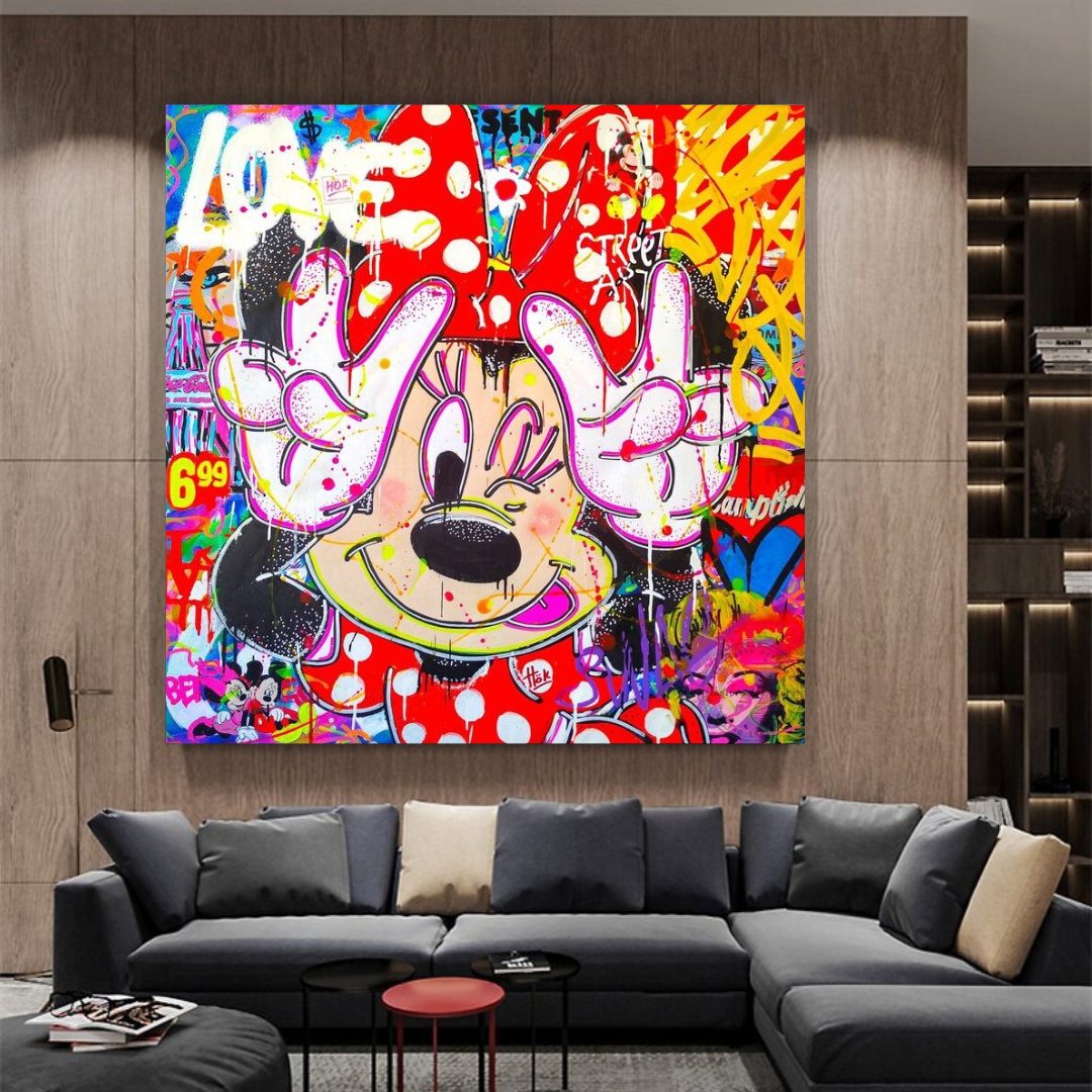 Disney Mickey Love Poster: Showcase Your Affection-ChandeliersDecor