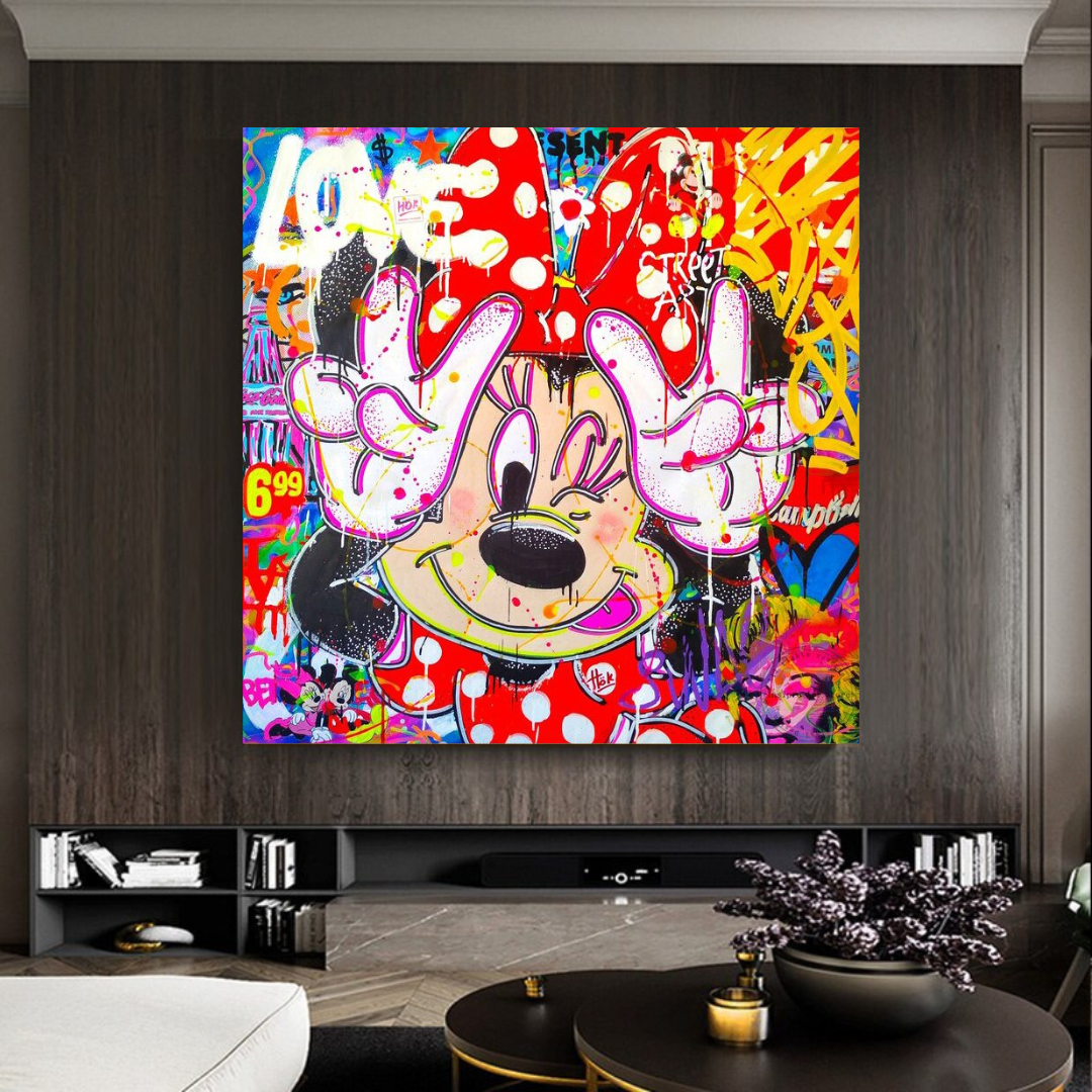 Disney Mickey Love Poster: Showcase Your Affection-ChandeliersDecor