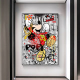 Disney Mickey Mouse Canvas Wall Art: Authentic & Vibrant-ChandeliersDecor