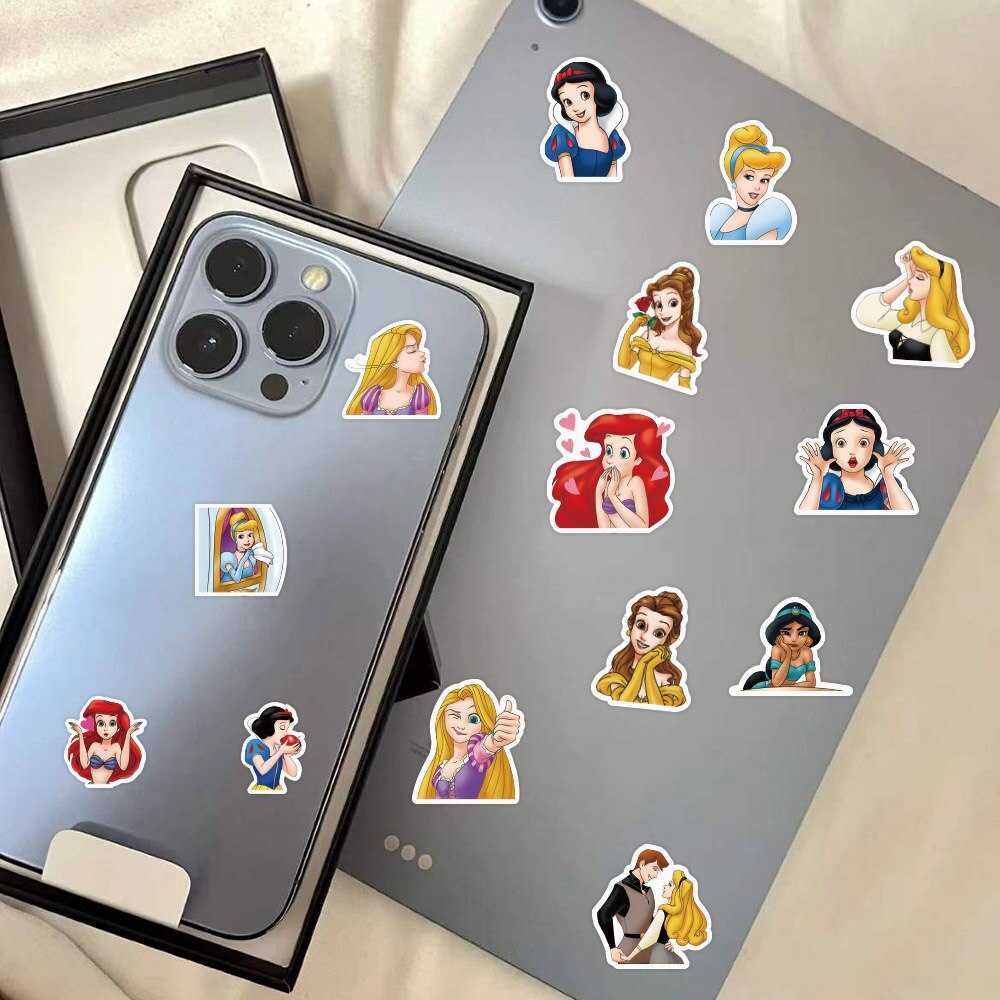 Disney Mix Cute Princess Graffiti Stickers-ChandeliersDecor