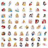 Disney Mix Cute Princess Graffiti Stickers-ChandeliersDecor