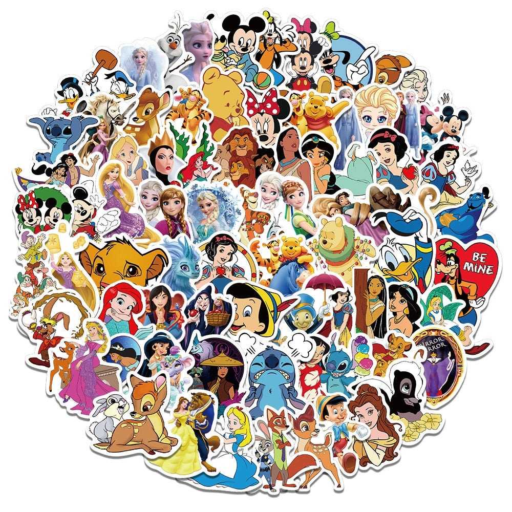 Disney Mixed Cartoon Stickers Pack-ChandeliersDecor