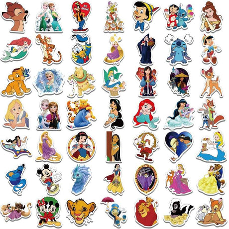 Disney Mixed Cartoon Stickers Pack-ChandeliersDecor