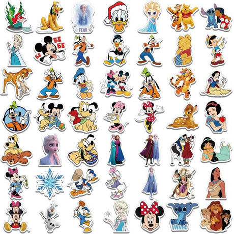 Disney Mixed Cartoon Stickers Pack-ChandeliersDecor