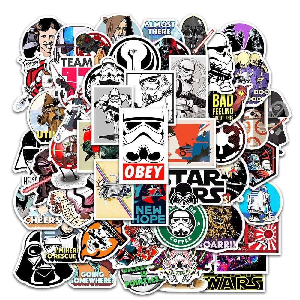 Disney Star Wars Stickers Pack: Cult Characters-ChandeliersDecor