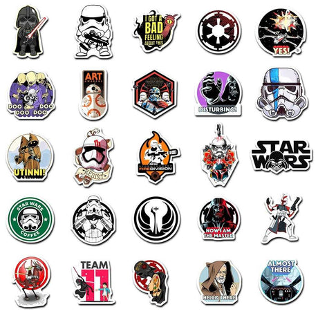 Disney Star Wars Stickers Pack: Cult Characters-ChandeliersDecor