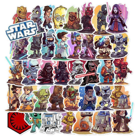 Disney Star Wars Stickers Pack: Cult Characters-ChandeliersDecor