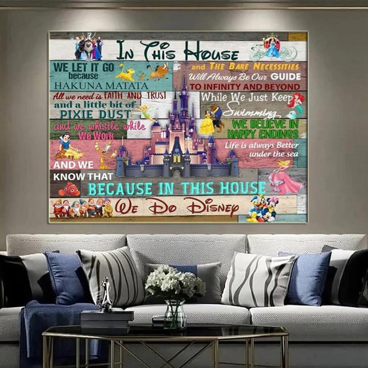 Disney Wall Art: Explore All Disney Cartoon Titles