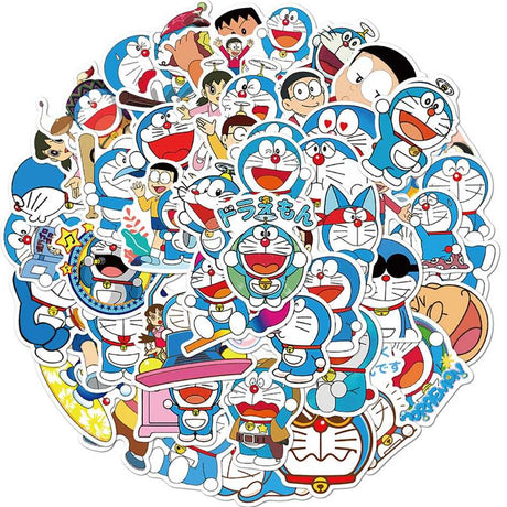 Doraemon Stickers - Stick Your Favourite Characters Anywhere-ChandeliersDecor