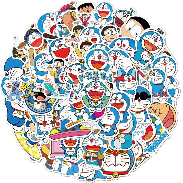 Doraemon Stickers - Stick Your Favourite Characters Anywhere-ChandeliersDecor