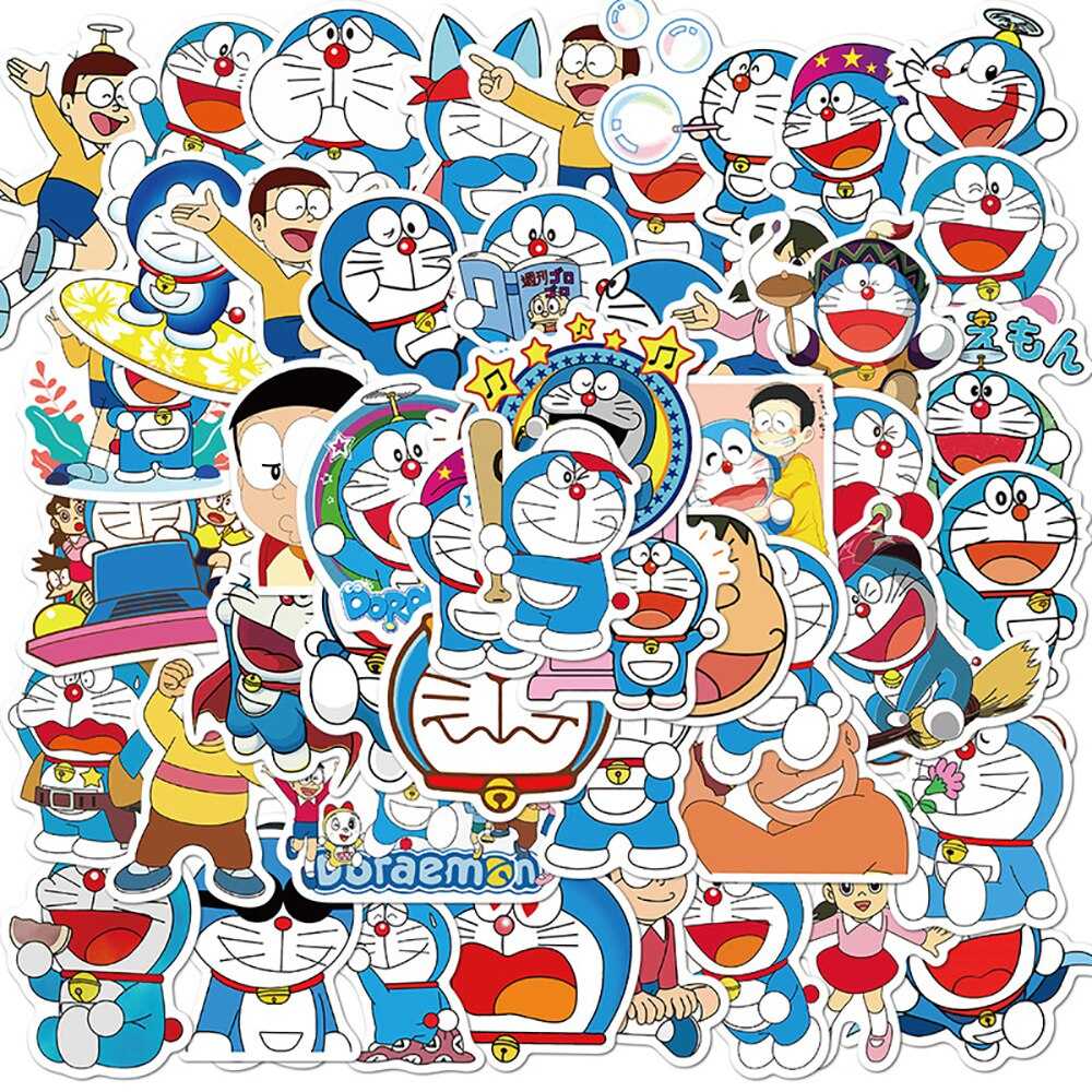 Doraemon Stickers - Stick Your Favourite Characters Anywhere-ChandeliersDecor