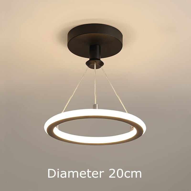 Dual Ring LED Chandelier: Exquisite Lighting Fixture-ChandeliersDecor