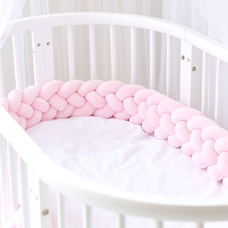 Easy-to-Clean Cot Bumper: Crib Bumper for Busy Moms-ChandeliersDecor