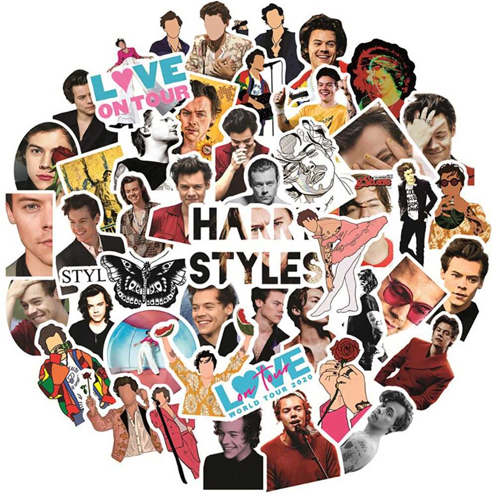 Edward Styles Singer Stickers Pack - Talented Musician-ChandeliersDecor