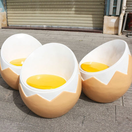 Egg Style Single Sofa-ChandeliersDecor