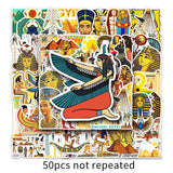 Egyptian Pharaoh 50 Stickers Pack-ChandeliersDecor