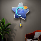 Electronic Star Wall Clock