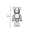 Electroplating Multicolour Bearbrick Statue Large-ChandeliersDecor