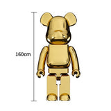 Electroplating Multicolour Bearbrick Statue Large-ChandeliersDecor