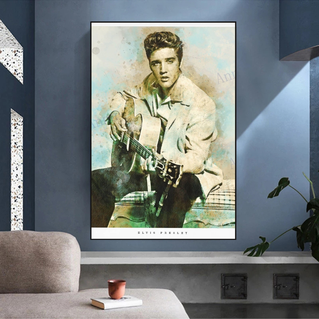 Elvis Poster - Find The Perfect Wall Art-ChandeliersDecor