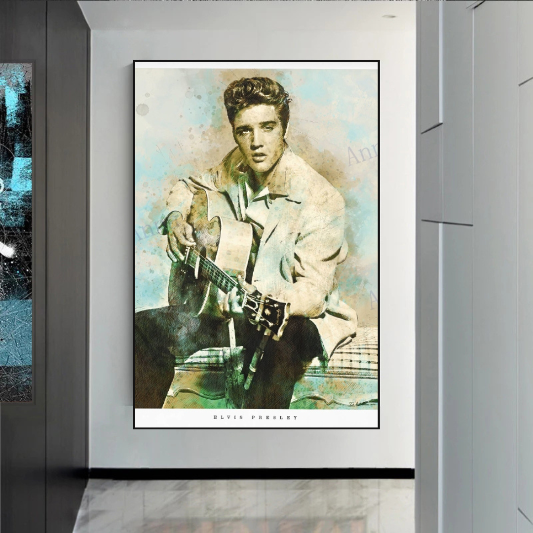 Elvis Poster - Find The Perfect Wall Art-ChandeliersDecor