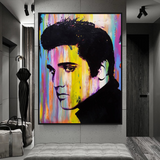 Elvis Presley Poster: Stunning Artwork of the King!-ChandeliersDecor