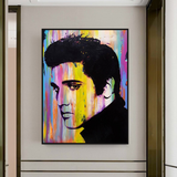 Elvis Presley Poster: Stunning Artwork of the King!-ChandeliersDecor